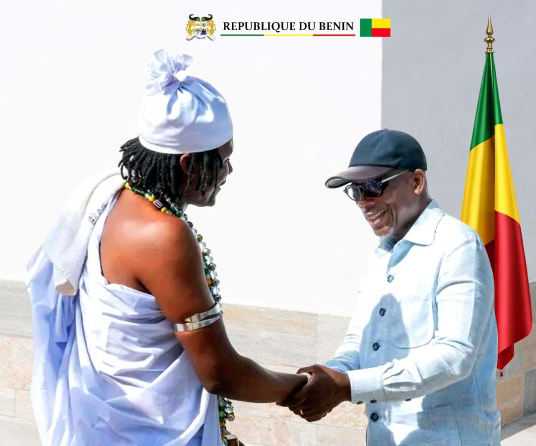 Togbé Yédy en tenue de cérémonie